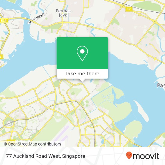 77 Auckland Road West地图