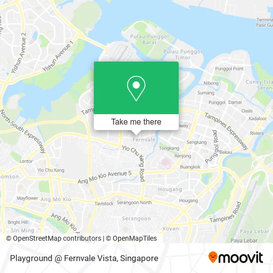 Playground @ Fernvale Vista map