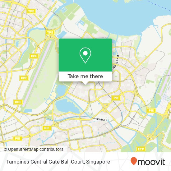 Tampines Central Gate Ball Court地图