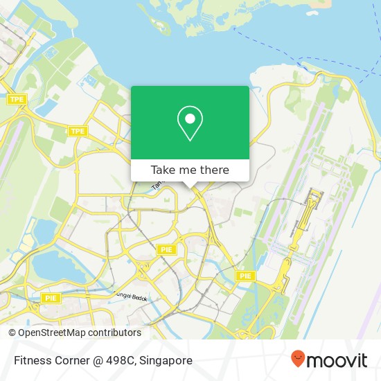 Fitness Corner @ 498C地图