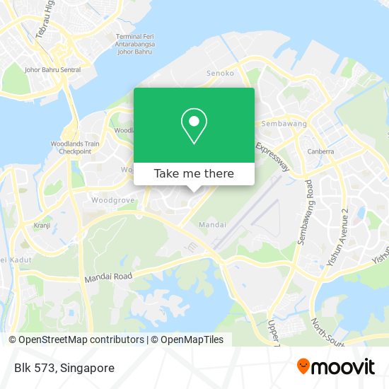 Blk 573 map