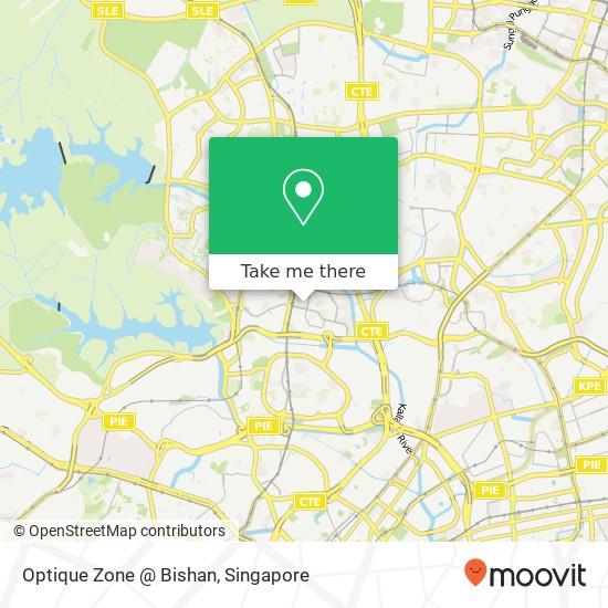 Optique Zone @ Bishan map