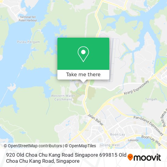 920 Old Choa Chu Kang Road Singapore 699815 Old Choa Chu Kang Road map