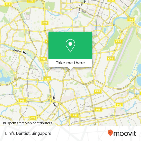 Lim's Dentist map