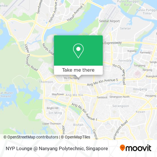 NYP Lounge @ Nanyang Polytechnic map