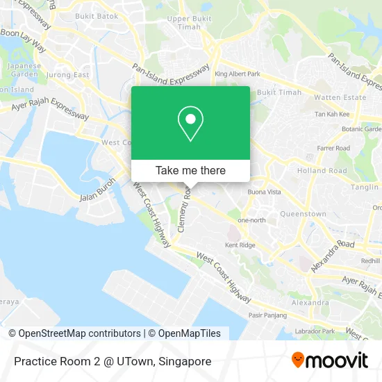 Practice Room 2 @ UTown map