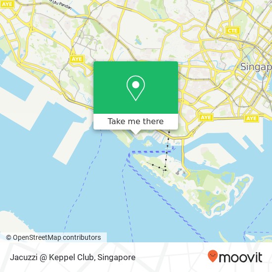 Jacuzzi @ Keppel Club map