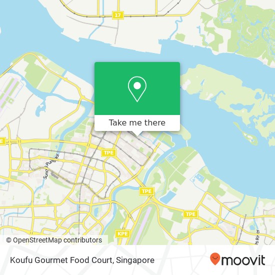 Koufu Gourmet Food Court map
