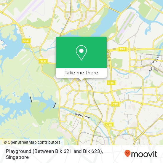 Playground (Between Blk 621 and Blk 623) map
