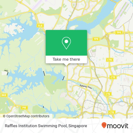 Raffles Institution Swimming Pool地图