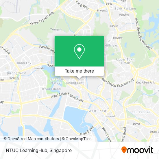 NTUC LearningHub map