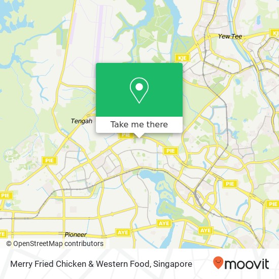 Merry Fried Chicken & Western Food map