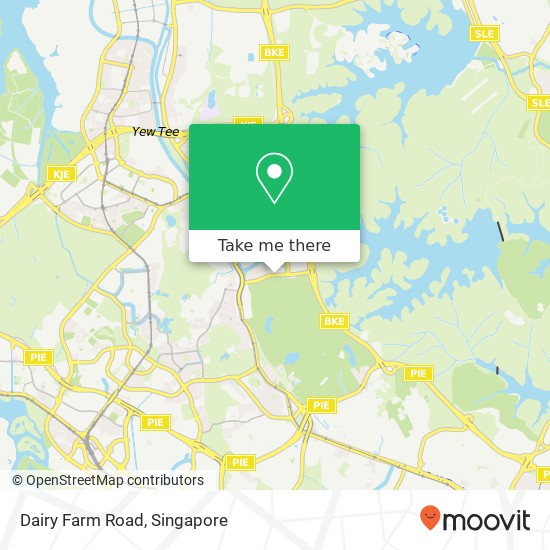 Dairy Farm Road地图