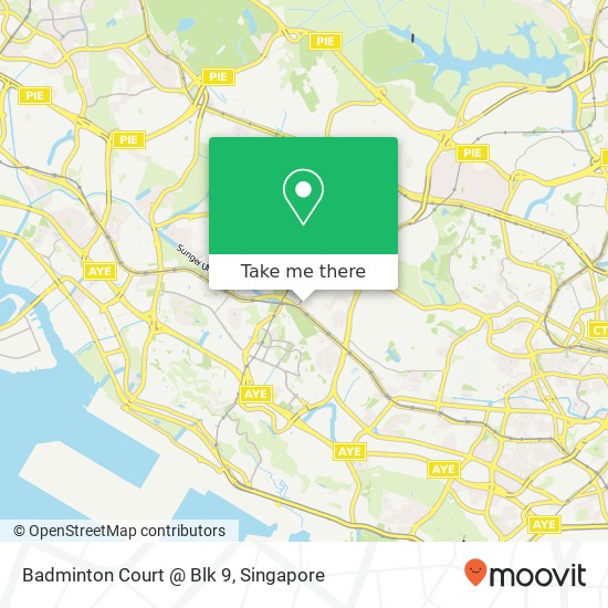 Badminton Court @ Blk 9 map