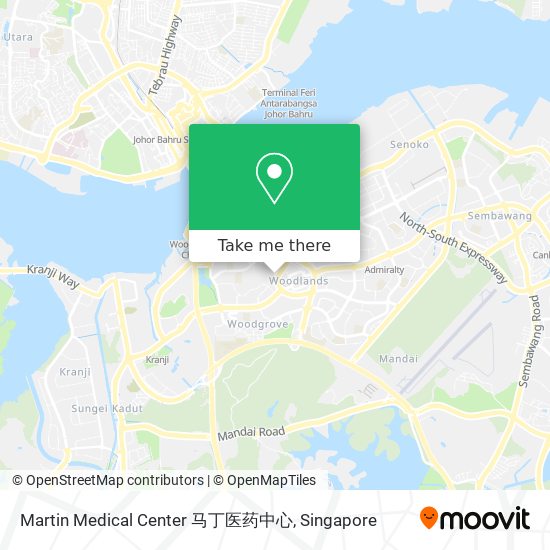 Martin Medical Center 马丁医药中心地图