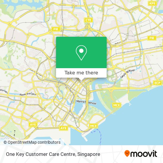 One Key Customer Care Centre map