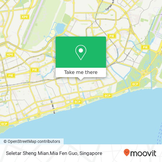 Seletar Sheng Mian.Mia Fen Guo map