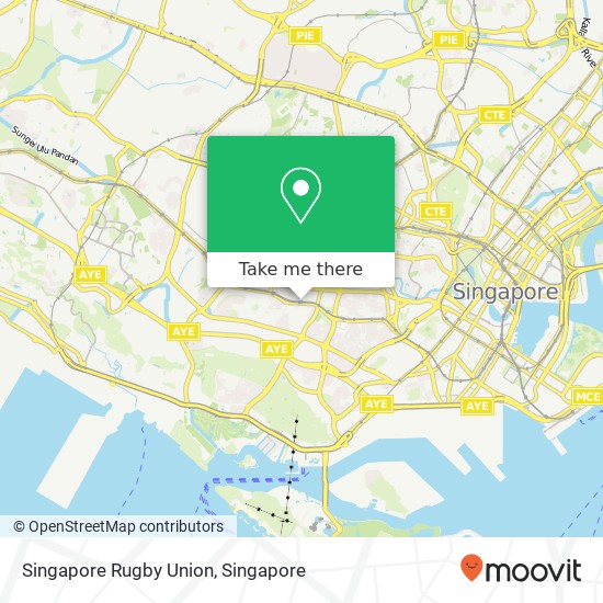 Singapore Rugby Union map