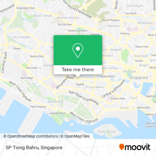 SP Tiong Bahru map