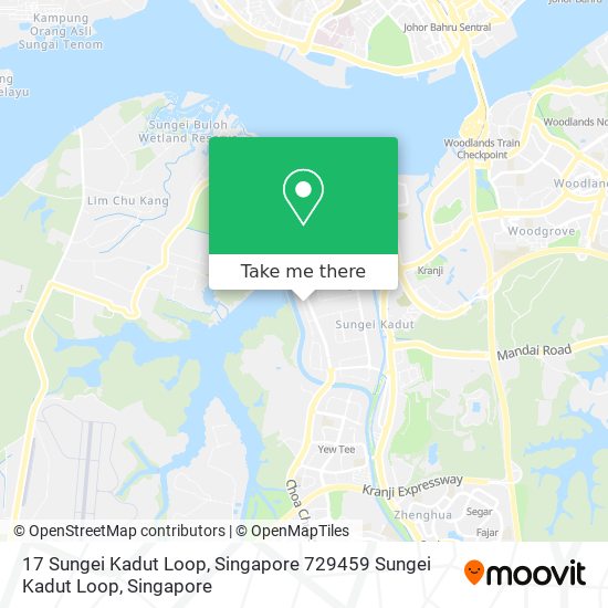 17 Sungei Kadut Loop, Singapore 729459 Sungei Kadut Loop地图