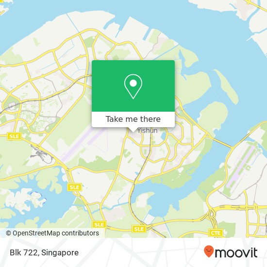 Blk 722 map