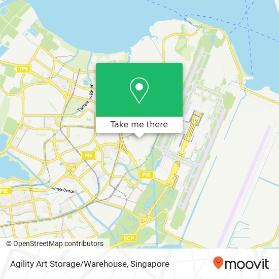 Agility Art Storage/Warehouse map