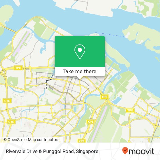 Rivervale Drive & Punggol Road地图