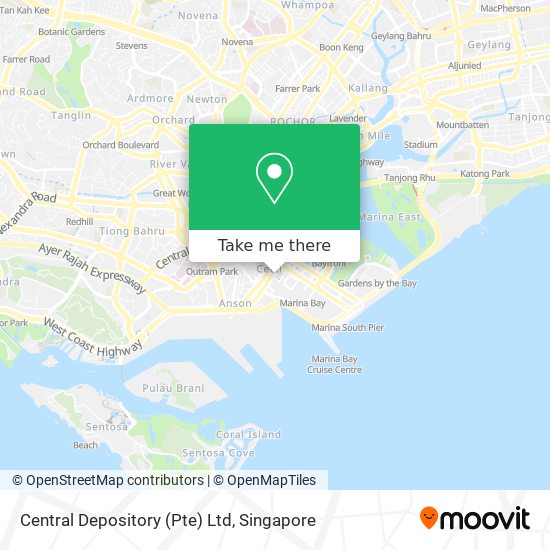 Central Depository (Pte) Ltd map