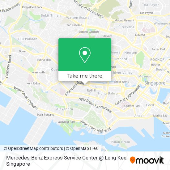 Mercedes-Benz Express Service Center @ Leng Kee map