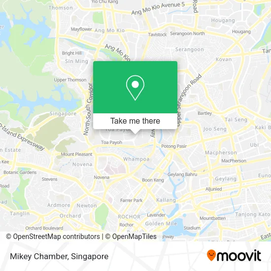 Mikey Chamber map