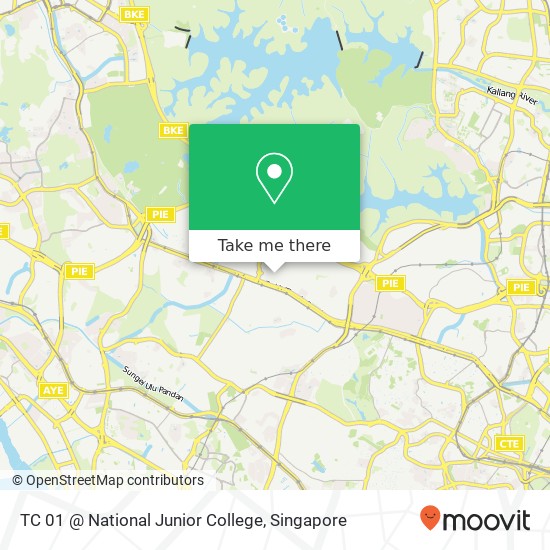 TC 01 @ National Junior College map