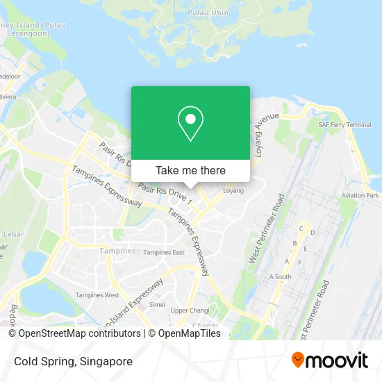 Cold Spring map