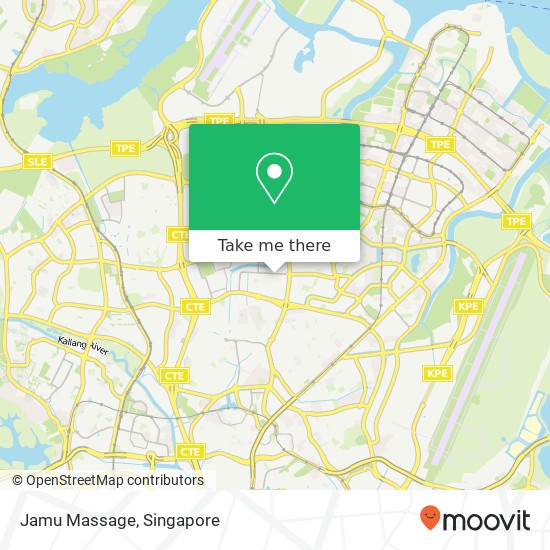 Jamu Massage map