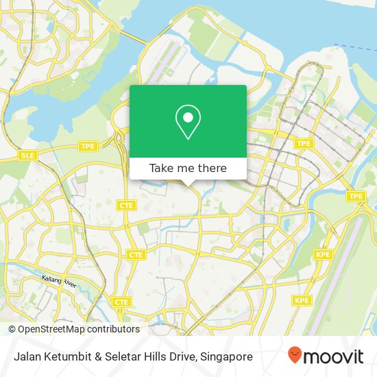 Jalan Ketumbit & Seletar Hills Drive map