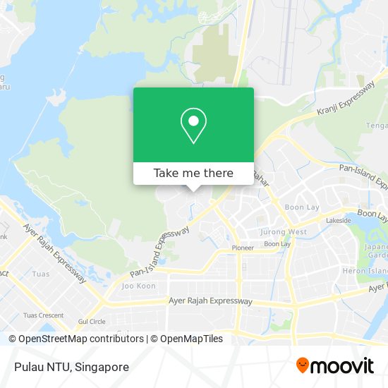 Pulau NTU map