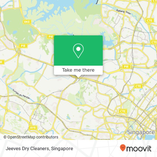 Jeeves Dry Cleaners地图