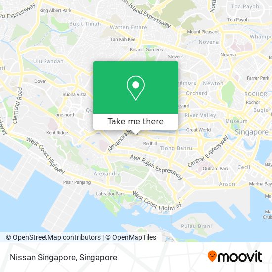 Nissan Singapore map