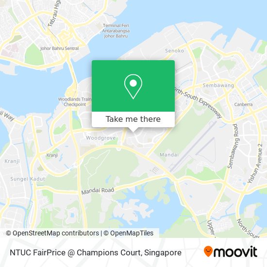 NTUC FairPrice @ Champions Court地图
