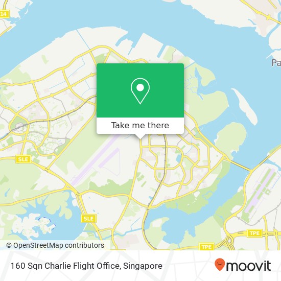 160 Sqn Charlie Flight Office map