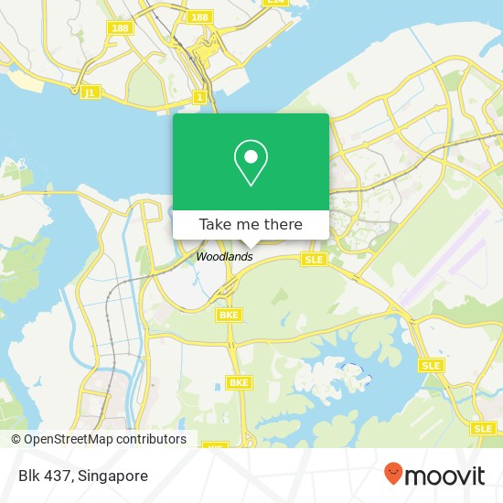 Blk 437 map
