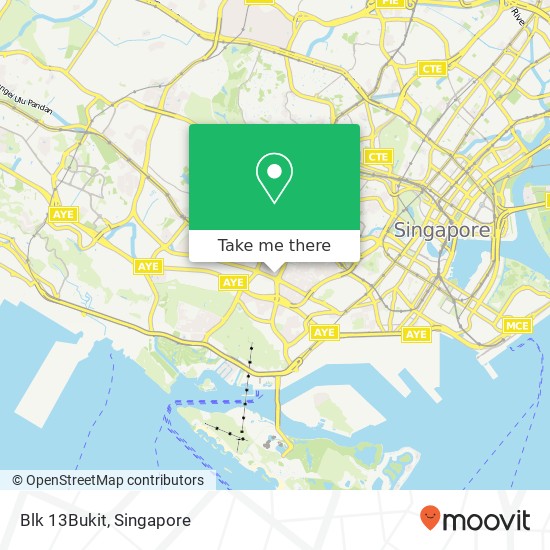 Blk 13Bukit地图