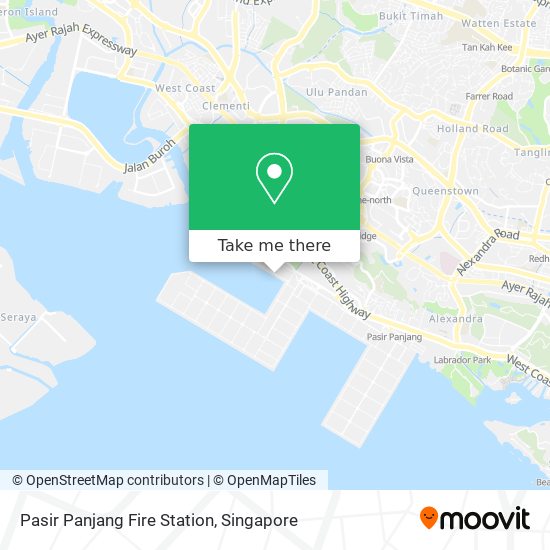 Pasir Panjang Fire Station map