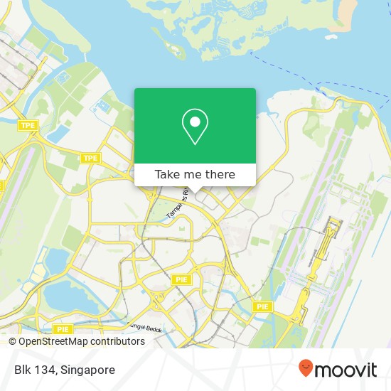 Blk 134 map