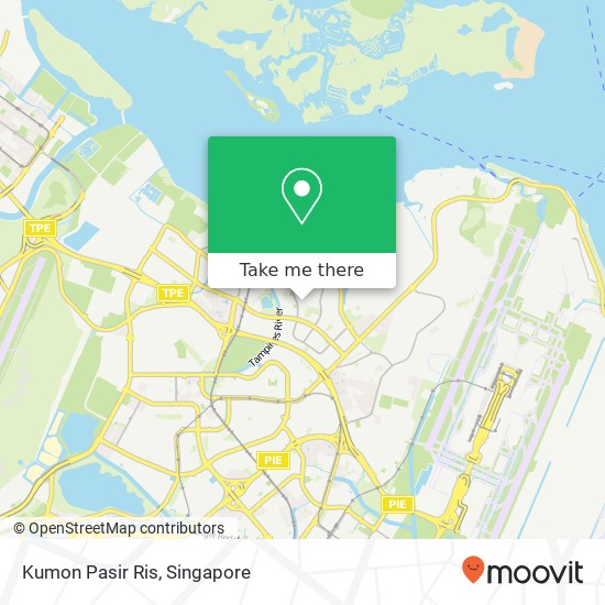 Kumon Pasir Ris map