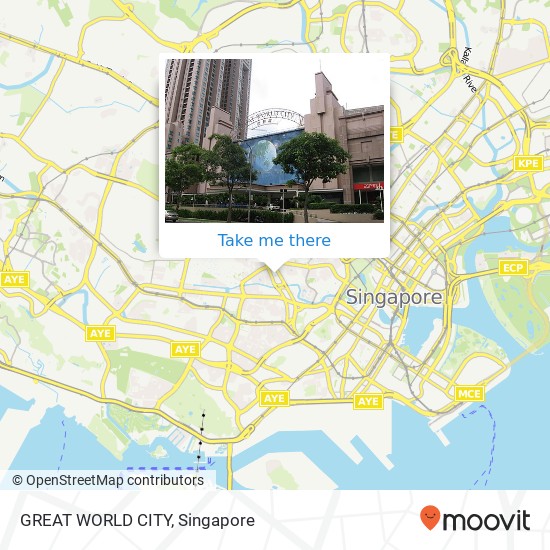 GREAT WORLD CITY地图