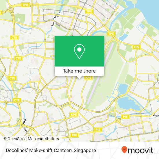 Decolines' Make-shift Canteen map