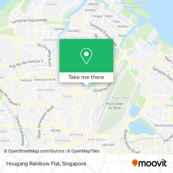 Hougang Rainbow Flat map