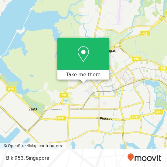 Blk 953 map