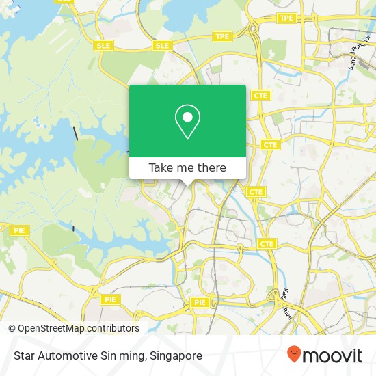 Star Automotive Sin ming地图