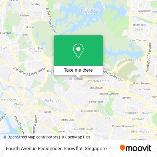 Fourth Avenue Residences Showflat map